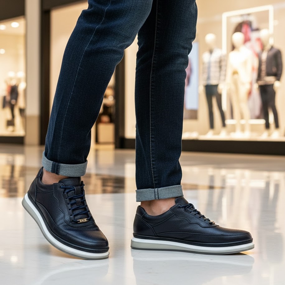 خرید آنلاین کفش اسپرت مردانه بابایی مدل دوال رمینی کد 02